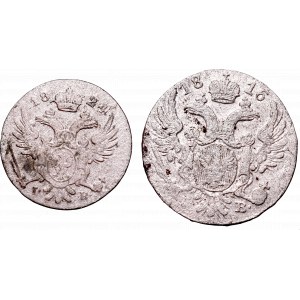 Kingdom of Poland, Lot 5 and 10 groschen