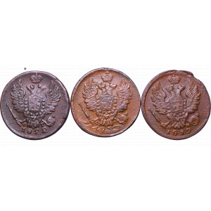 Russia, lot 3 coins
