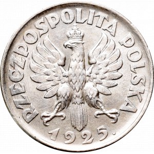 II Rzeczpospolita, 1 złoty 1925 Kobieta i Kłosy