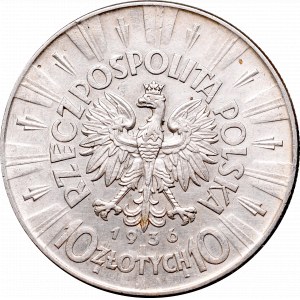 II Republic, 10 zlotych 1936, Pilsudski