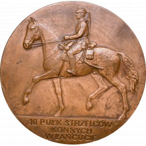 PRL, Medal 10 Pułk Strzelców Konnych Łańcut