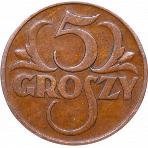 II Rzeczpospolita, 5 groszy 1934