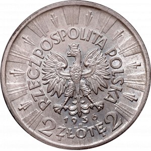 PRL, 2 złote 1936 Piłsudski - Kopia Mennica