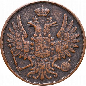 Zabór rosyjski, Aleksander II, 2 kopiejki 1855 BM