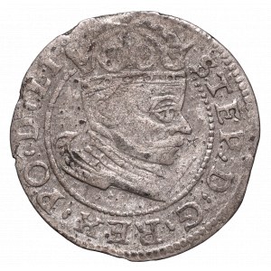 Stephan Bathory, 1 groschen 1582, Rige