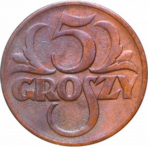 II Republic, 5 groschen 1928