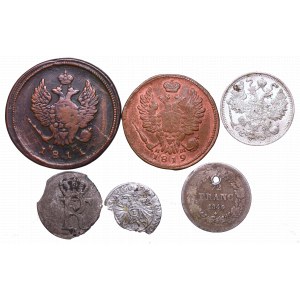 Europe, Lot of 6 coins