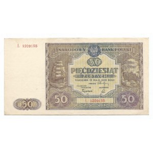 PRL, 50 złotych 1946