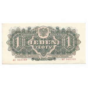 PRL, 1 złoty 1944 - owym