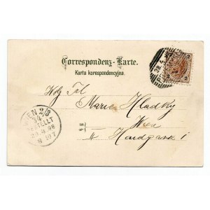 pocztówka - Przemyśl/ Gruss aus Przemysl(pozdrowienia z Przemyśla), poczta Przemyśl