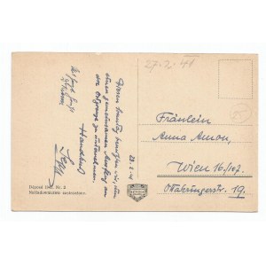 pocztówka - Przemyśl/ Niemiecki przemyśl, Zasanie