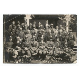 II RP, Fotografia grupowa oficerów wyższych