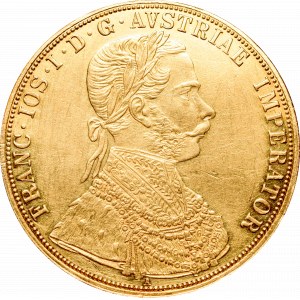 Austria, Franz Joseph, 4 ducats 1867, Vienna