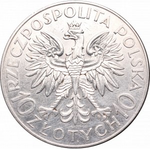 II Republic, 10 zlotych 1933, Traugutt