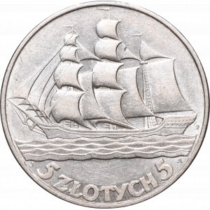 II Republic, 2 zlote 1936, Ship