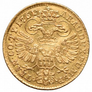 Hungary, Transylvania, Maria Theresia, Ducat 1761