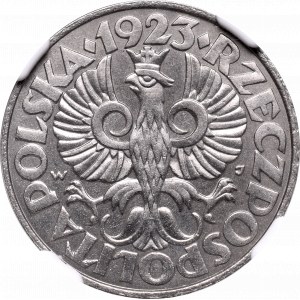 II Republic, 50 groschen 1923 - NGC MS65