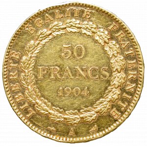 Francja, 50 franków 1904, Paryż