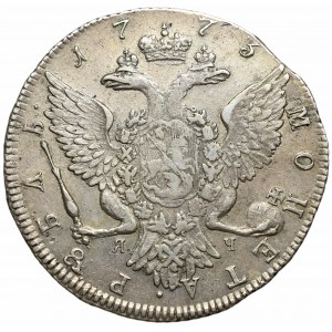 Russia, Catherine II, Rouble 1773 ЯЧ-ТИ