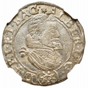 Bohemia, Albrecht von Wallenstein, 3 kreuzer 1629, Jicin - NGC MS63
