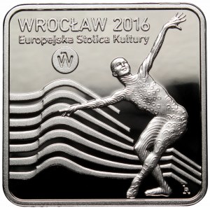 III RP, 10 złotych 2016 Wrocław - Europejska Stolica Kultury