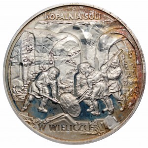 III RP, 20 złotych 2001 Kopalnia soli w Wieliczce