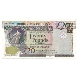 Ireland, 20 pounds 2008