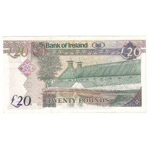 Irlandia, 20 funtów 2008