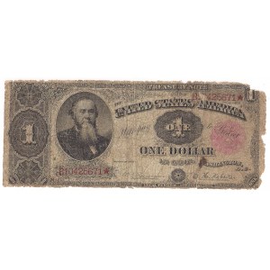 USA, 1 dollar 1891 - rare
