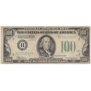USA, 100 dollars 1934