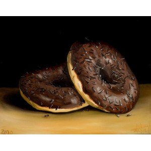 Szymon Kurpiewski, Donuts with sprinkles, 2020