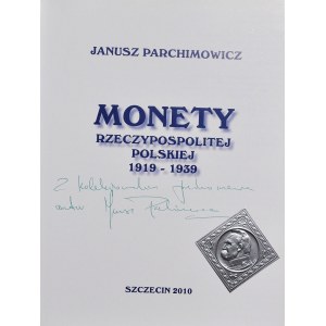 J. Parchimowicz, Monety II RP, katalog specjalistyczny, WYDANIE Z KLIPĄ