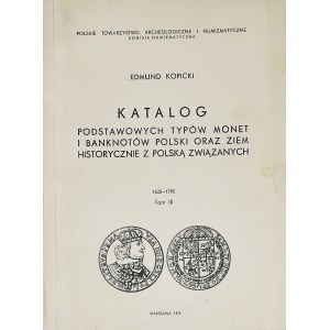 Kopicki, Katalog monet, tom III, Władysław IV, Jan Kazimierz, August II i III, Poniatowski