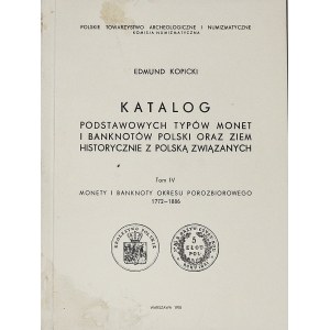 Kopicki, Katalog monet i banknotów, tom IV, okres porozbiorowy