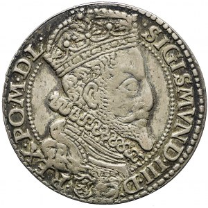 R-, Zygmunt III Waza, Szóstak 1599, Malbork, duża głowa