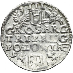 Zygmunt III Waza, Trojak 1594, Wschowa, ładny