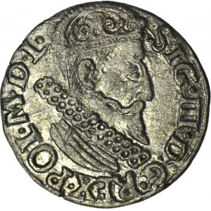 Zygmunt III Waza, Trojak 1622, Kraków, piękny