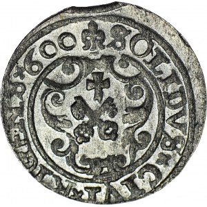 Zygmunt III Waza, Szeląg 1600, Ryga, menniczy