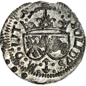 Zygmunt III Waza, Szeląg 1616 Wilno, pełna data, menniczy