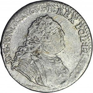 August III Sas, 1/6 talara 1763 FwoF, Drezno