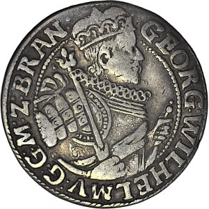 Lenne Prusy Książęce, Jerzy Wilhelm, Ort 1622, Królewiec, półpostać w zbroi