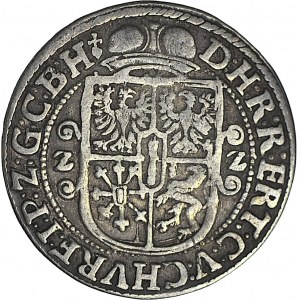 Lenne Prusy Książęce, Jerzy Wilhelm, Ort 1622, Królewiec, półpostać w zbroi