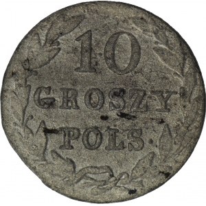R-, Królestwo Polskie, 10 groszy 1822, rzadkie
