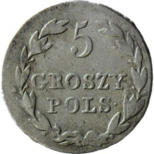 Królestwo Polskie, 5 groszy 1830