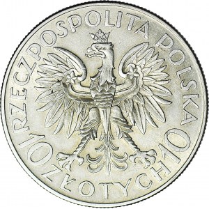 10 złotych 1933, Sobieski, piękny