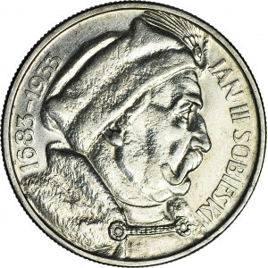 10 złotych 1933, Sobieski, ładny
