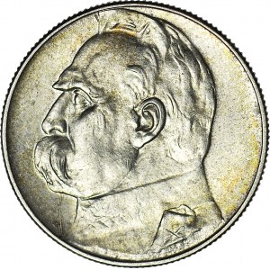 5 złotych 1935, Piłsudski, menniczy