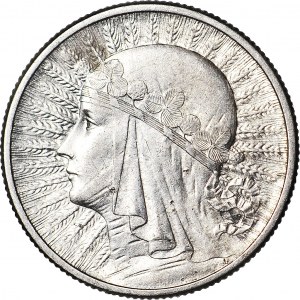 2 złote 1933, Głowa, ok. mennicza