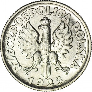 1 złoty 1925 Żniwiarka (Londyn), ok. mennicza