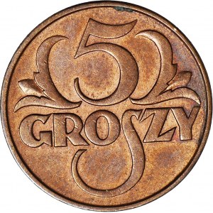 5 groszy 1931, mennicze